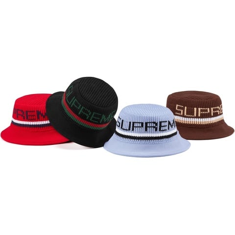 Supreme Knit Logo Crusher - $54.00