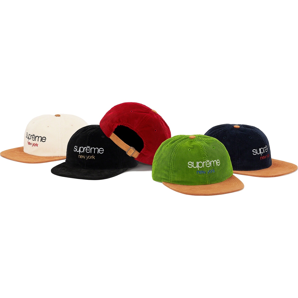 Classic Logo Corduroy 6-Panel - SupremeCommunity