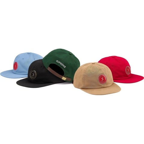 Supreme Chino Twill Gel S Logo 6-Panel - $48.00