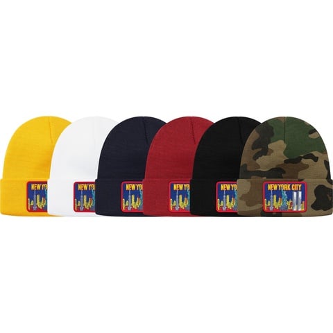 Supreme NY Patch Beanie - $36.00