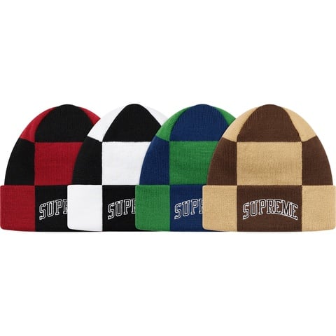 Checkerboard Beanie - fall/winter 2019 - Supreme