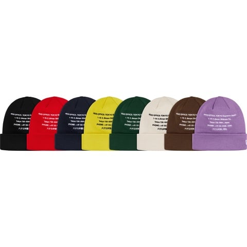 Supreme New Era® HQ Beanie - $38.00