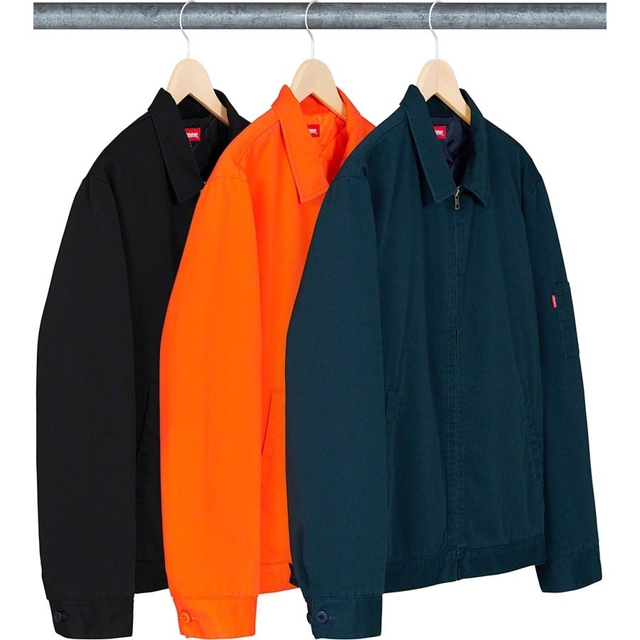 ジャケット・アウター Supreme Cop Car Embroidered Work Jacket Supreme FW19 | Cop Car Embroidered Work Jacket - YouTube