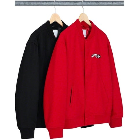 Supreme　19FW　Delta Logo Varsity Jacket Delta Logo Varsity Jacket - fall/winter 2019 - Supreme