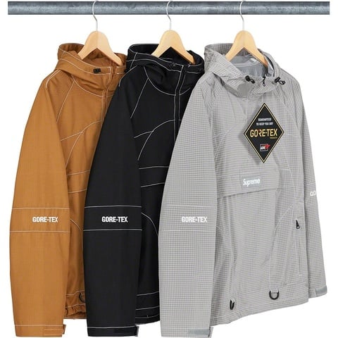 Supreme GORE-TEX Contrast Stitch Anorak - $368.00