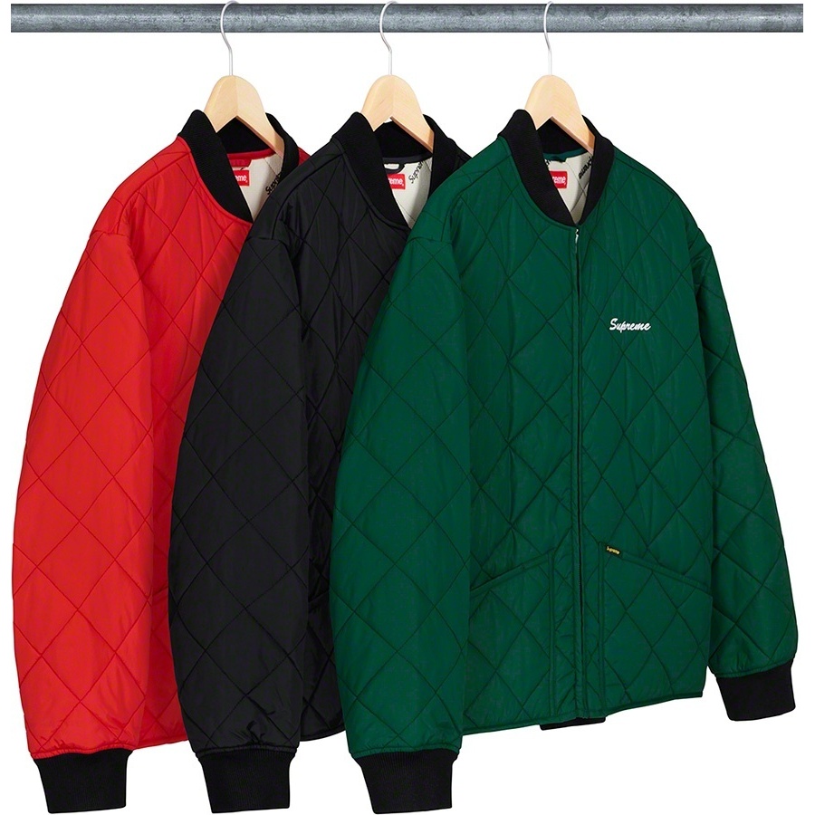 Supreme/dead prez Quilted Work Jacket - Supreme
