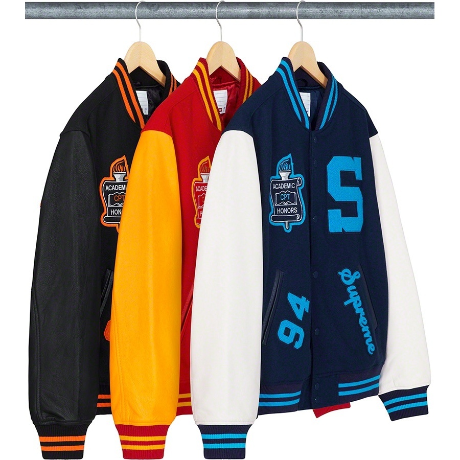 Supreme Team Varsity Jacket (2019 FW) 美品 Team Varsity Jacket - fall/winter 2019 - Supreme