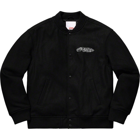 Delta Logo Varsity Jacket - fall/winter 2019 - Supreme
