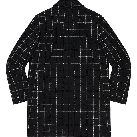 Supreme Wool Windowpane Overcoat - Colorway