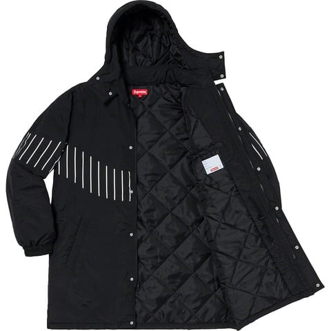 Supreme Pinstripe Panel Sports Parka - Colorway