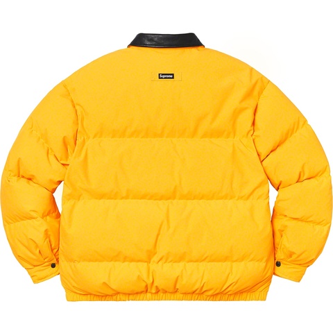 Leather Collar Puffy Jacket - fall/winter 2019 - Supreme