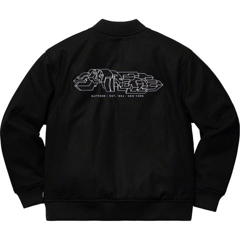 Delta Logo Varsity Jacket - fall/winter 2019 - Supreme