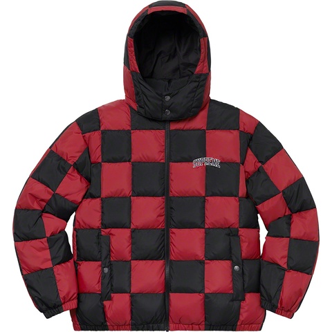 Supreme Checkerboard Puffy Jacket - Colorway