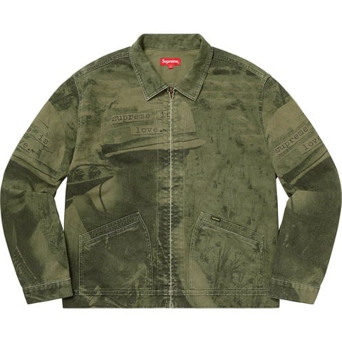 Supreme Supreme Is Love Denim Work Jacket - Colorway
