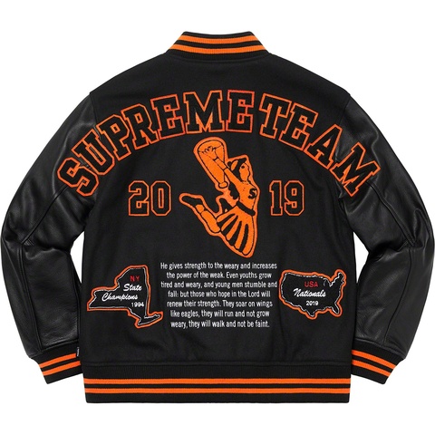 Team Varsity Jacket - fall/winter 2019 - Supreme