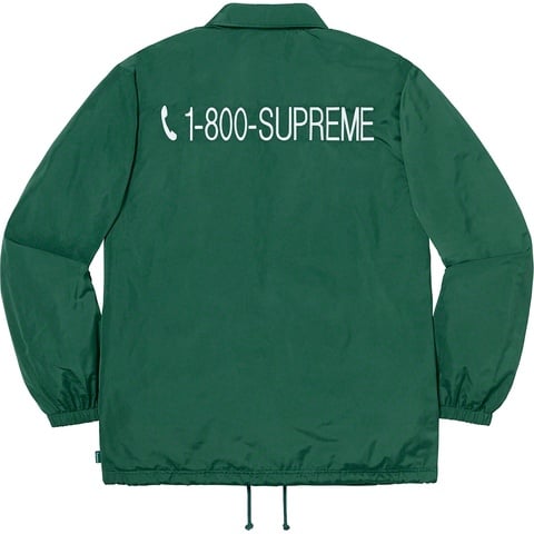 1-800 Coaches Jacket - fall/winter 2019 - Supreme