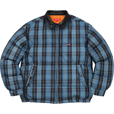 Leather Collar Puffy Jacket - fall/winter 2019 - Supreme