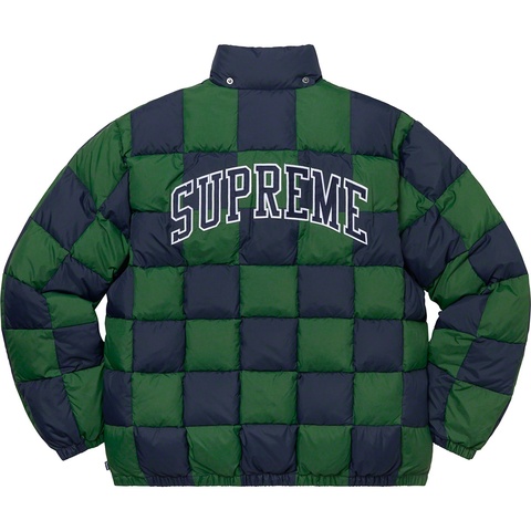 Supreme Checkerboard Puffy Jacket - Colorway