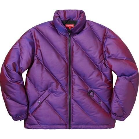 Supreme Iridescent Puffy Jacket - Colorway