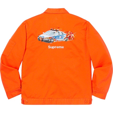 Cop Car Embroidered Work Jacket - fall/winter 2019 - Supreme