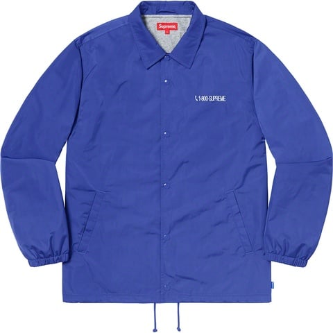 1-800 Coaches Jacket - fall/winter 2019 - Supreme