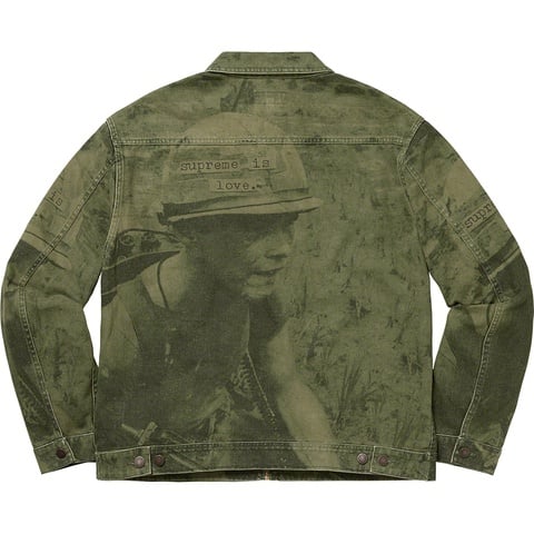 Supreme Is Love Denim Work Jacket - Supreme Supreme Is Love Denim Work Jacket - Supreme