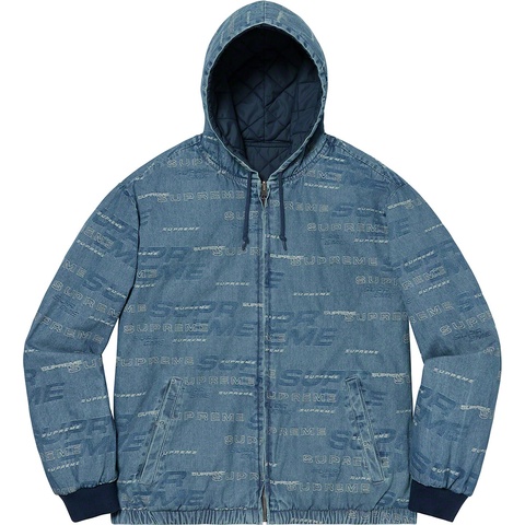 Supreme Reversible Dimensions Logo Denim Work Jacket - Colorway