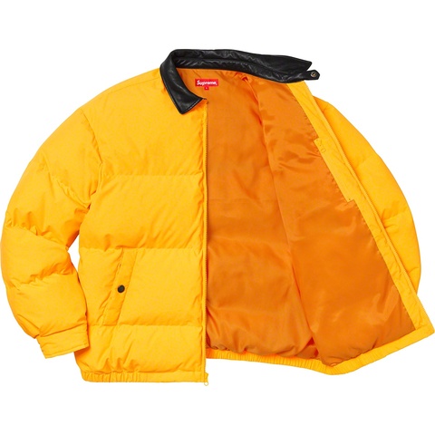 Leather Collar Puffy Jacket - fall/winter 2019 - Supreme