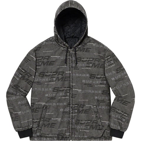 Reversible Dimensions Logo Denim Work Jacket - Supreme