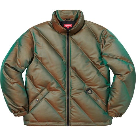 Supreme Iridescent Puffy Jacket - Colorway