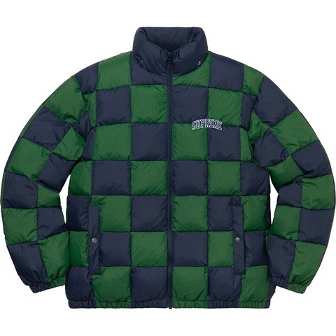 Checkerboard Puffy Jacket - fall/winter 2019 - Supreme