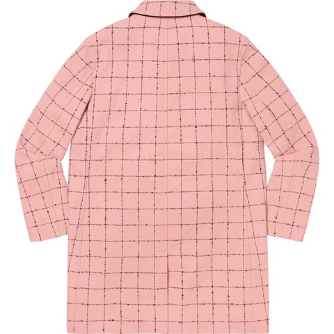 ジャケット・アウター supreme 19AW Wool Windowpane Overcoat Wool Windowpane Overcoat - fall/winter 2019 - Supreme