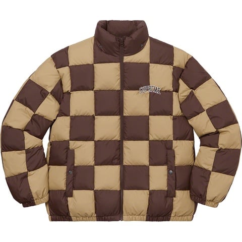 Checkerboard Puffy Jacket - fall/winter 2019 - Supreme