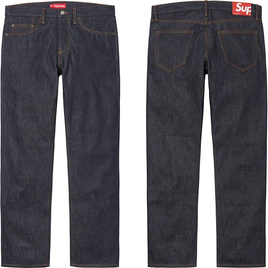 Supreme Rigid Slim Jean (fall/winter 2019) - $158.00