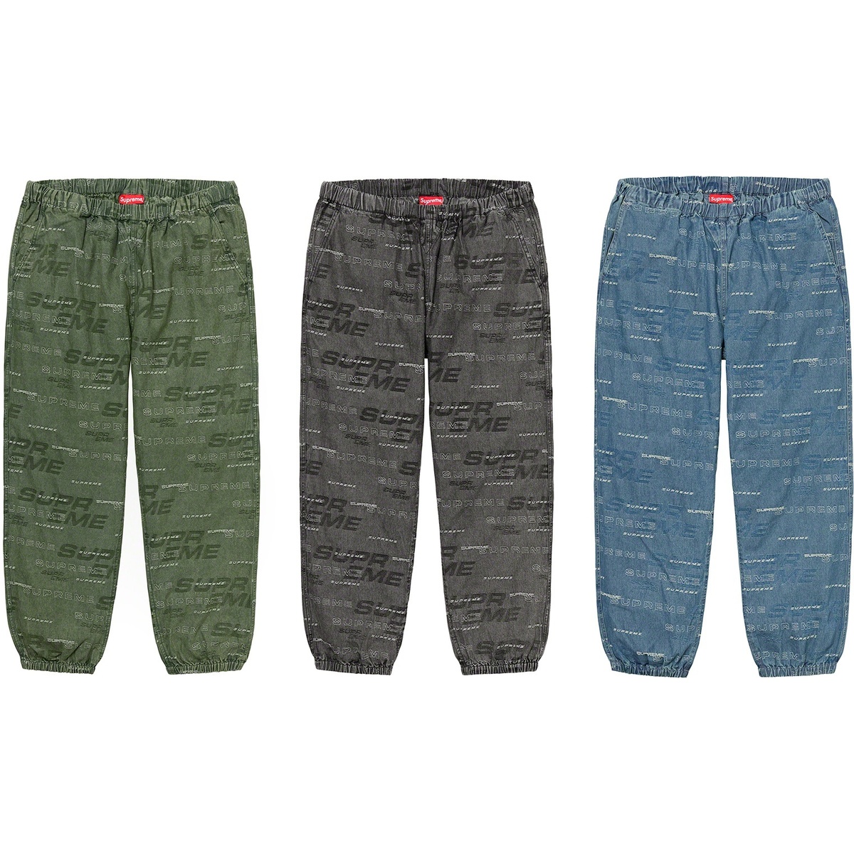Dimensions Logo Denim Skate Pant - SupremeCommunity