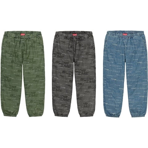 Dimensions Logo Denim Skate Pant - Supreme