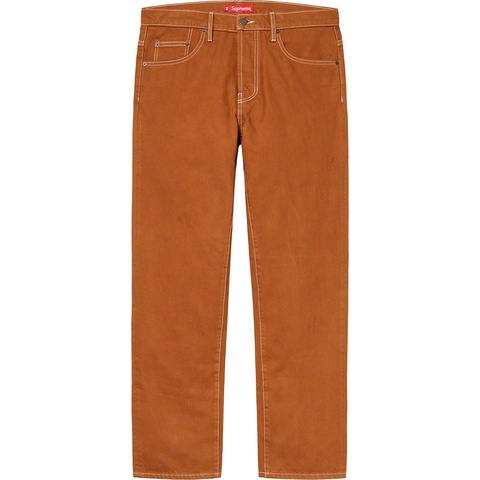 Supreme Washed Regular Jean - Colorway