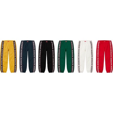 Supreme Text Rib Sweatpant - $148.00