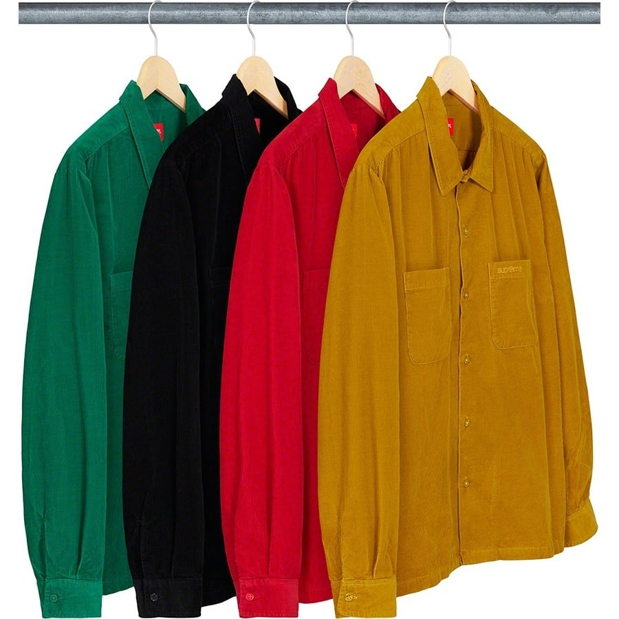 Supreme Corduroy Shirt (fall/winter 2019) - $138.00