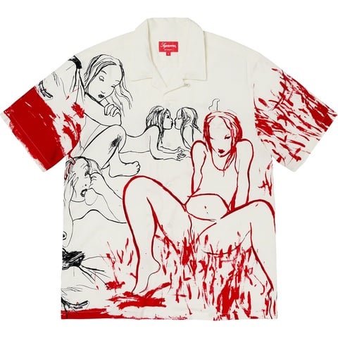 Supreme Rita Ackermann/Supreme Rayon S/S Shirt - Colorway