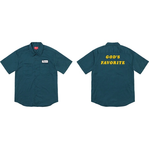 Supreme God's Favorite S/S Work Shirt - Colorway