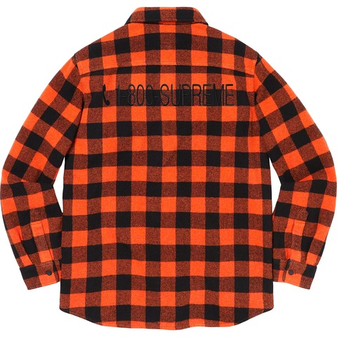1-800 Buffalo Plaid Shirt - fall/winter 2019 - Supreme