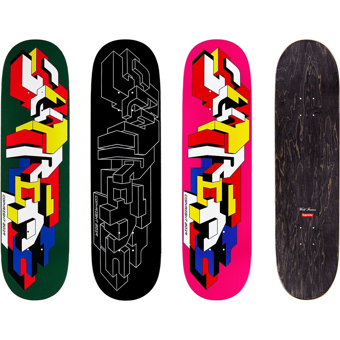 Supreme Delta Logo Skateboard (fall/winter 2019) - $50.00