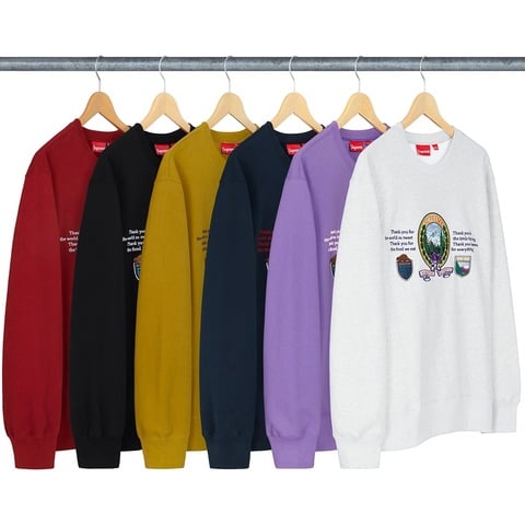 Supreme Mountain Crewneck - $158.00