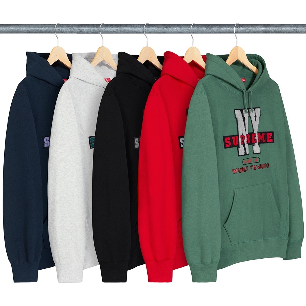 NY Hooded Sweatshirt - fall/winter 2019 - Supreme