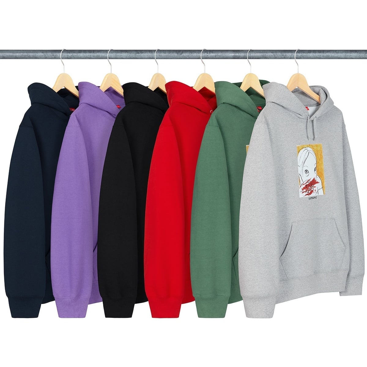 Supreme Nose Bleed Hooded Sweatshirt (fall/winter 2019) - $168.00