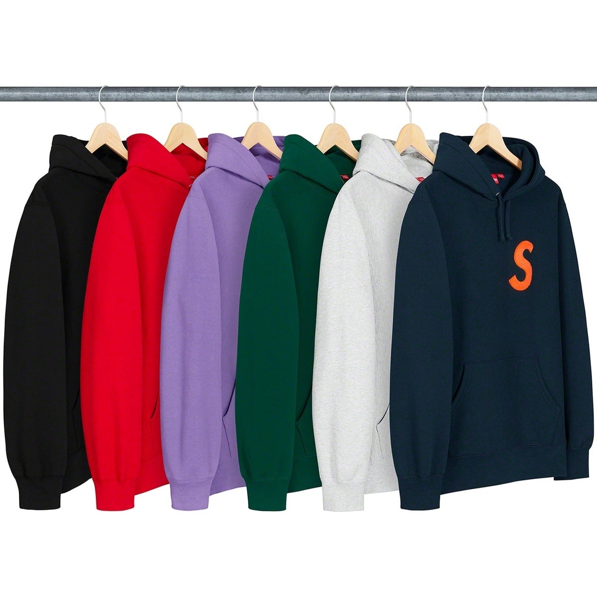 S Logo Hooded Sweatshirt - fall/winter 2019 - Supreme