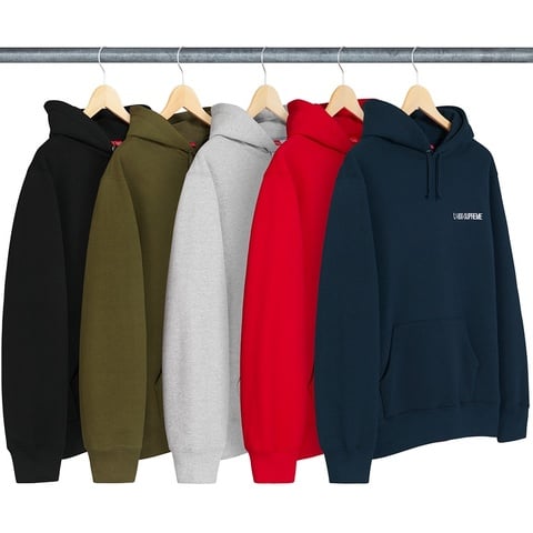 1-800 Hooded Sweatshirt - fall/winter 2019 - Supreme