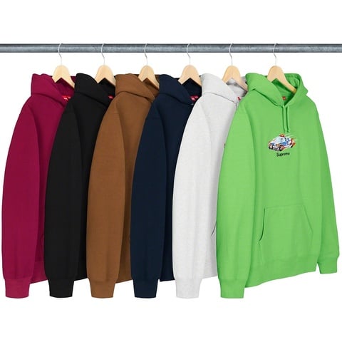 F*R様 Supreme COP CAR Hooded Sweatshirt Supreme-Cop-Car-Hooded-