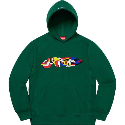 Supreme Delta Logo Hooded Sweatshirt - Colorway